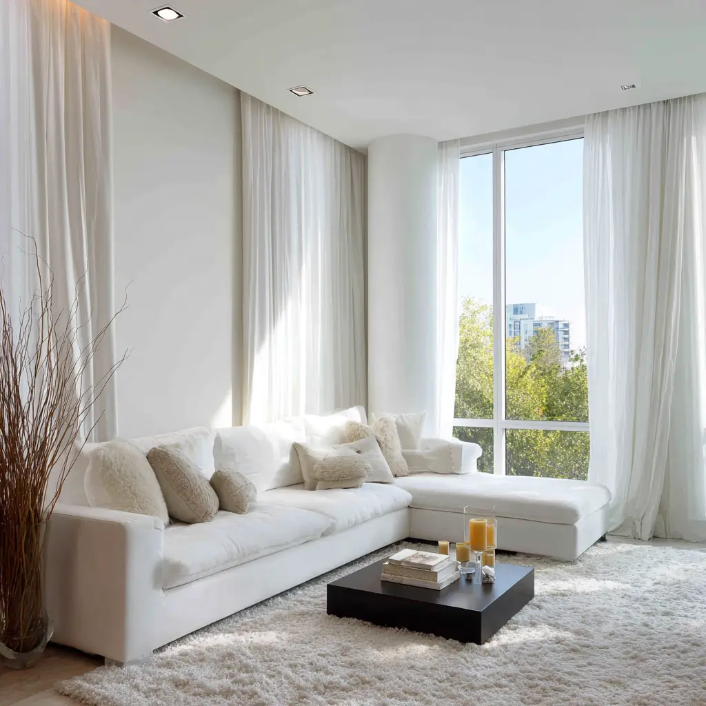 Minimalist White Panels