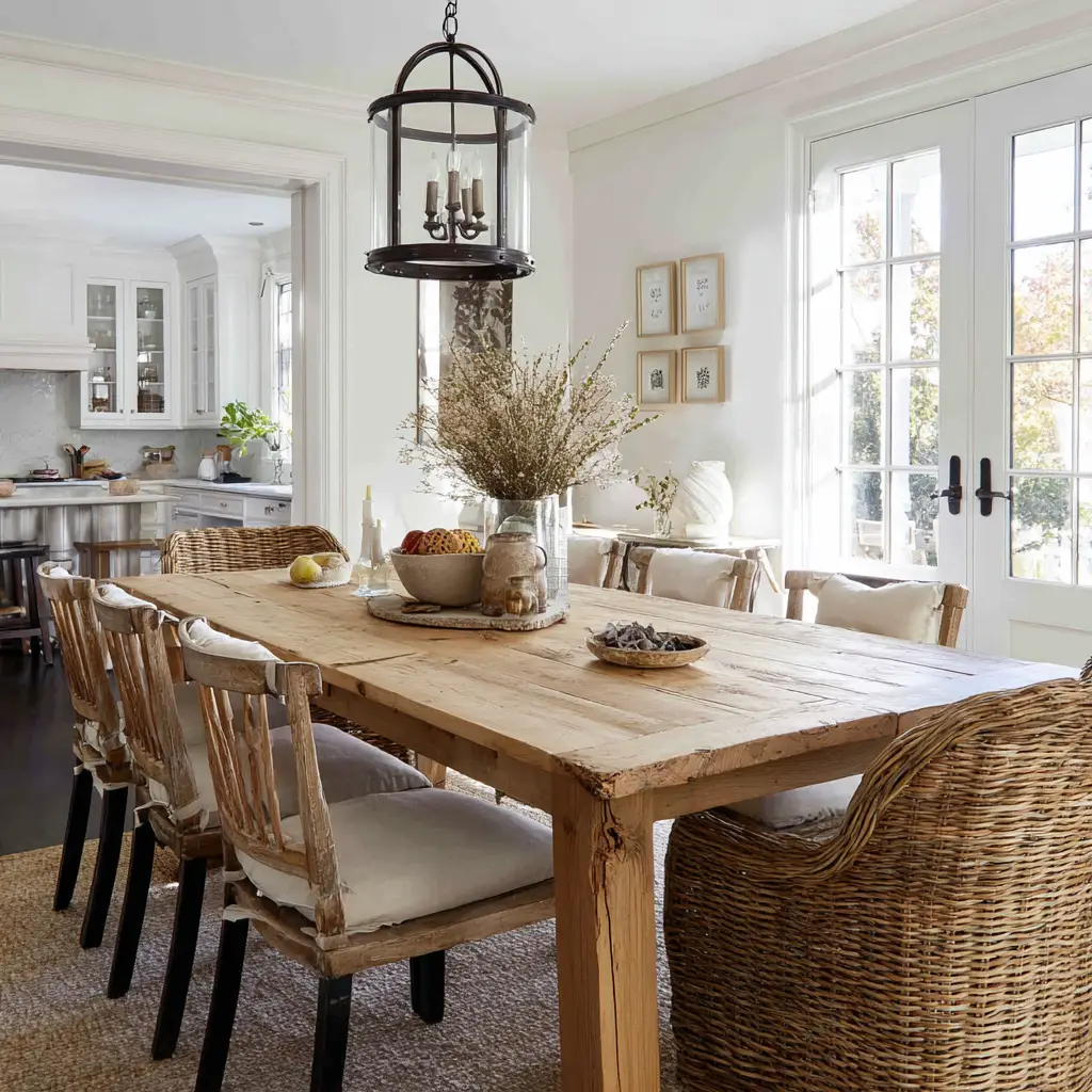 Mismatched Seating for Charm