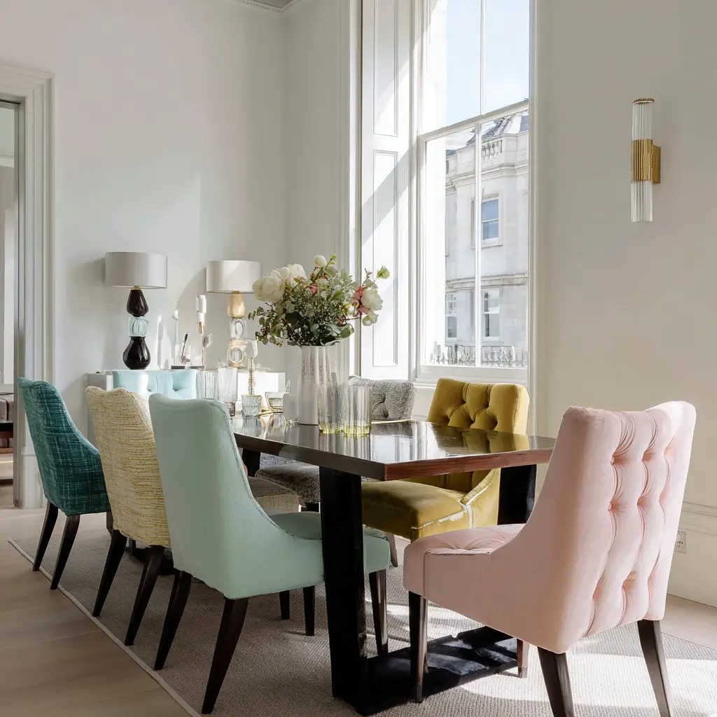Mix and match chairs