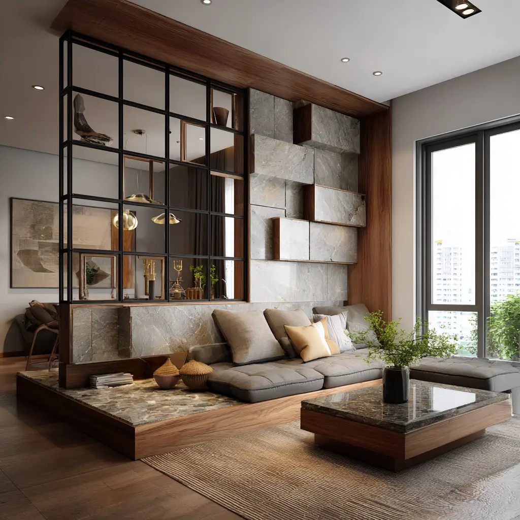Mixed Material Partition