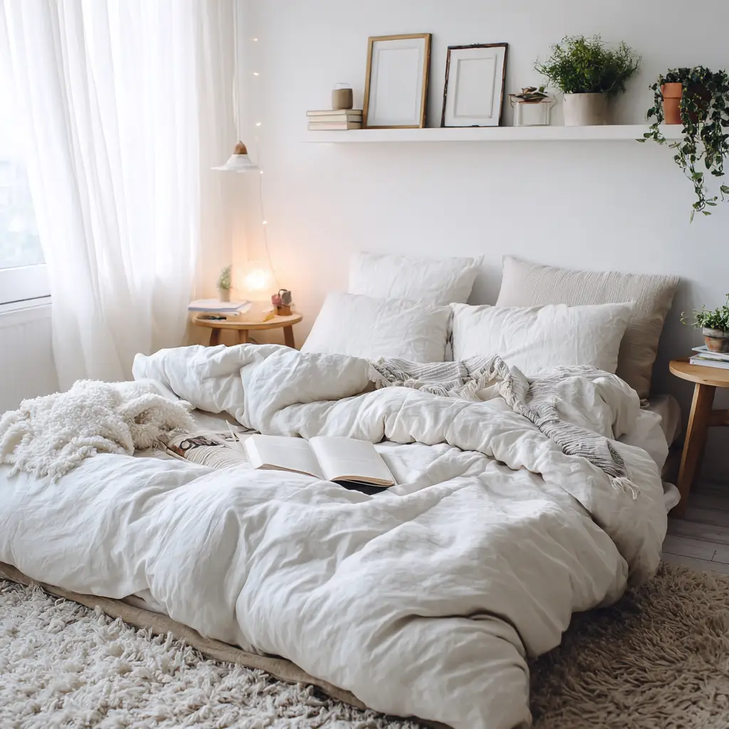 Monochrome bedding layers
