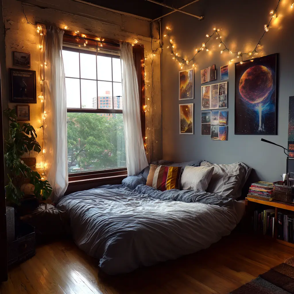 Mood Lighting with String Lights