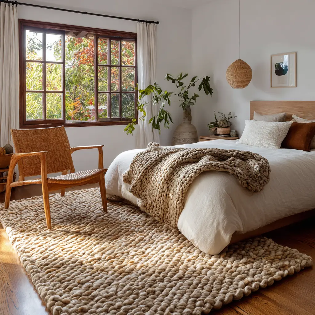Natural fiber rugs