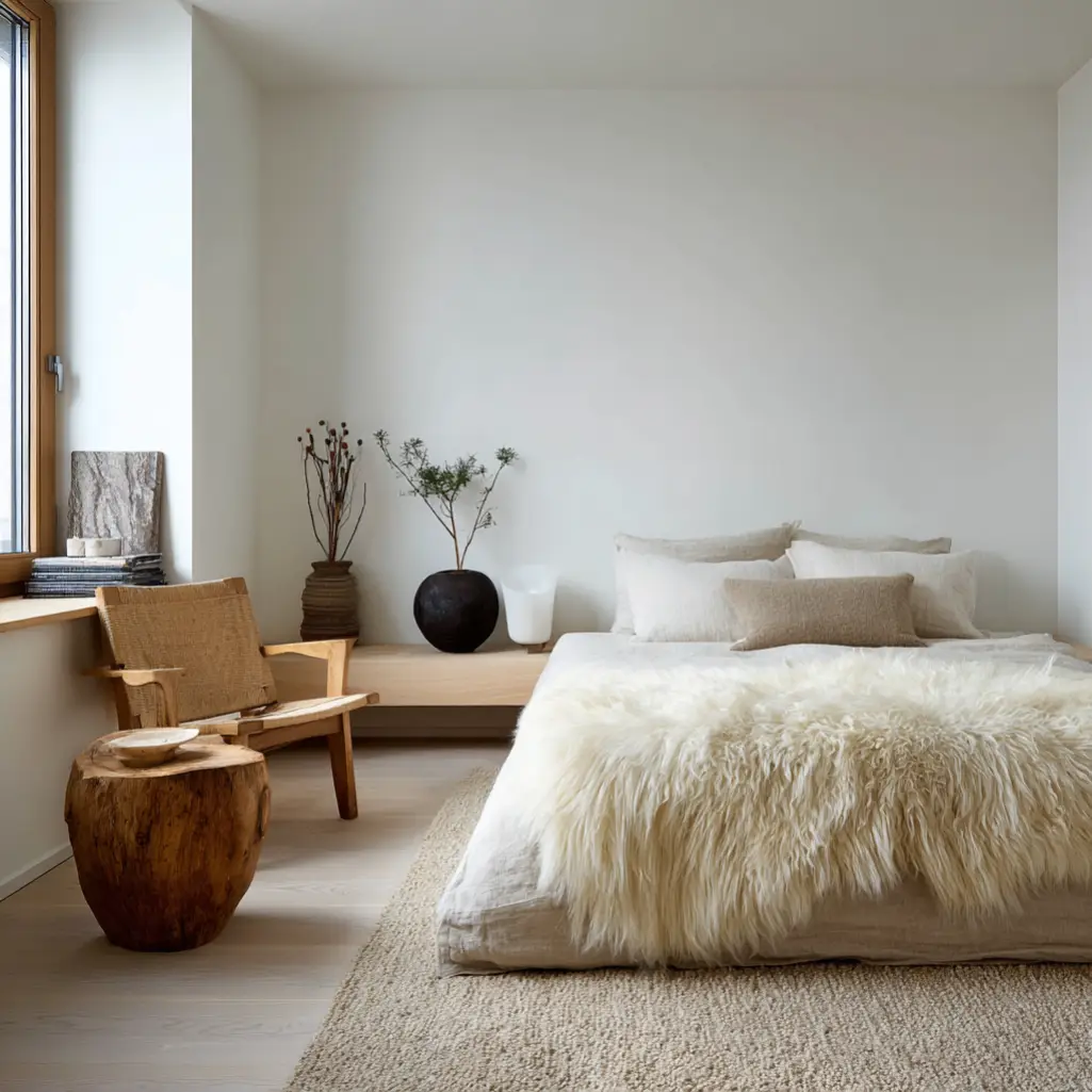 Natural textures in decor
