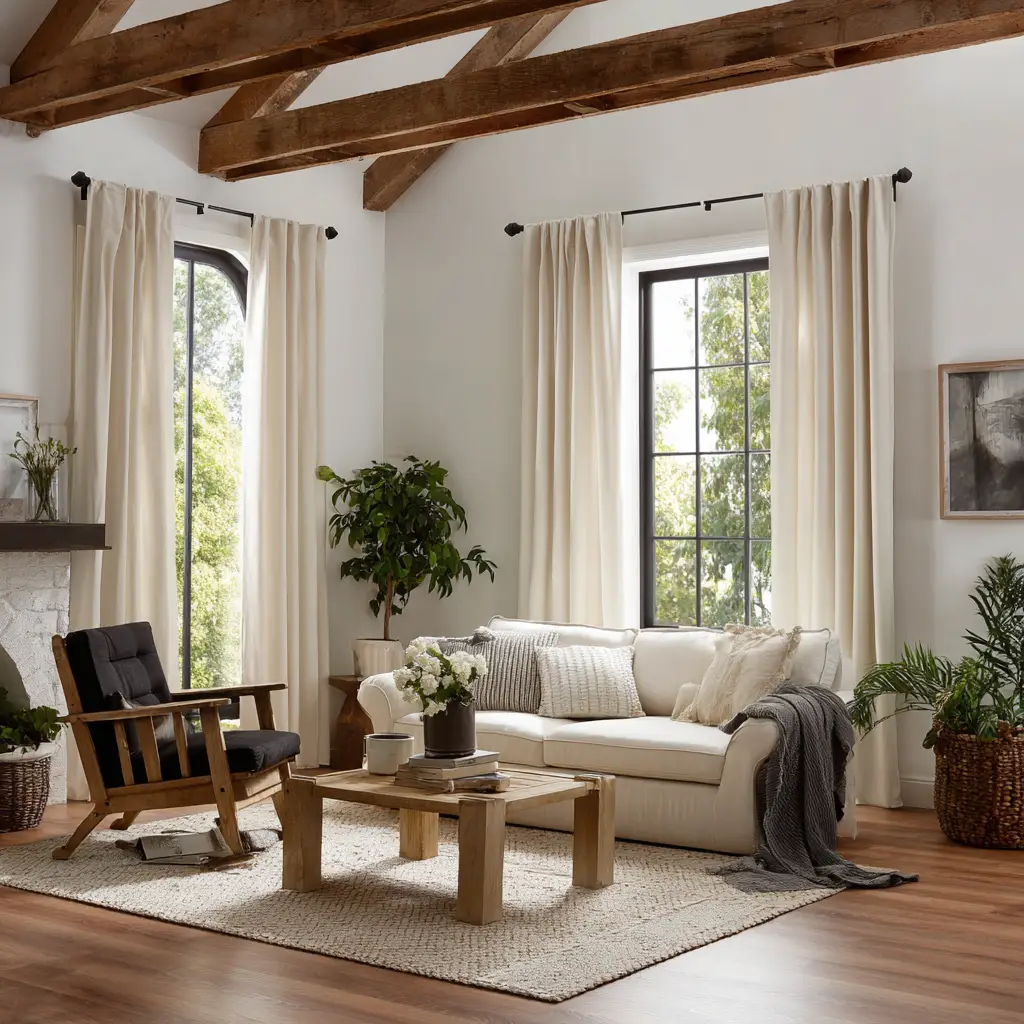 Neutral Blackout Curtains