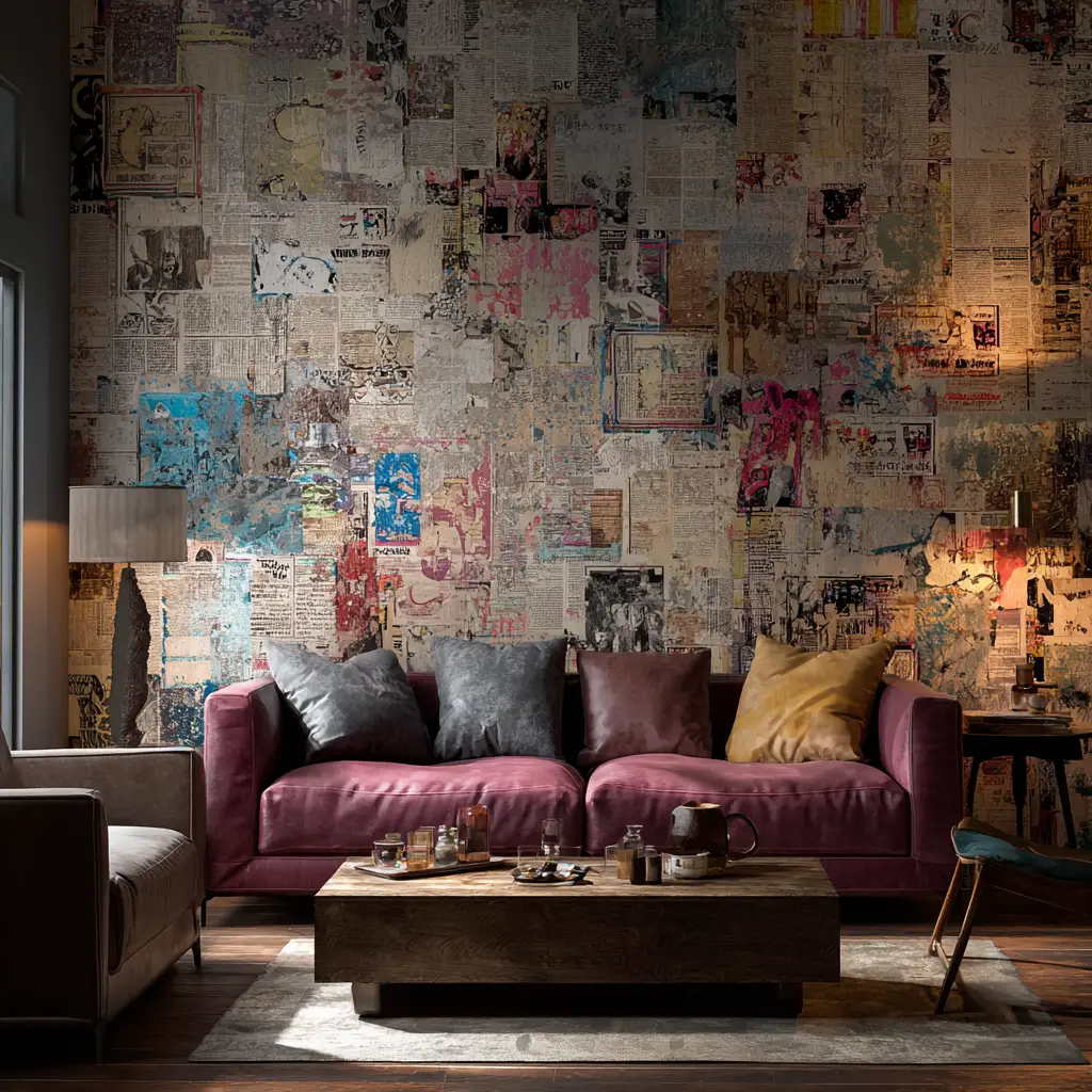 Newspaper or Zine Wallpaper
