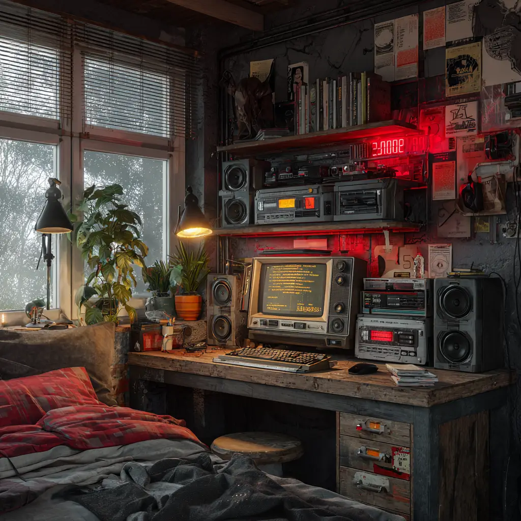 Old Tech and Analog Vibes