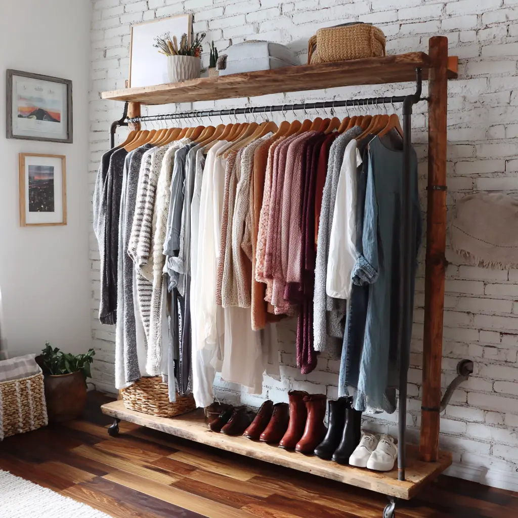 Open Clothing Racks