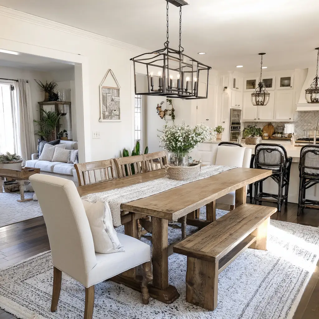 Open Concept Dining Space