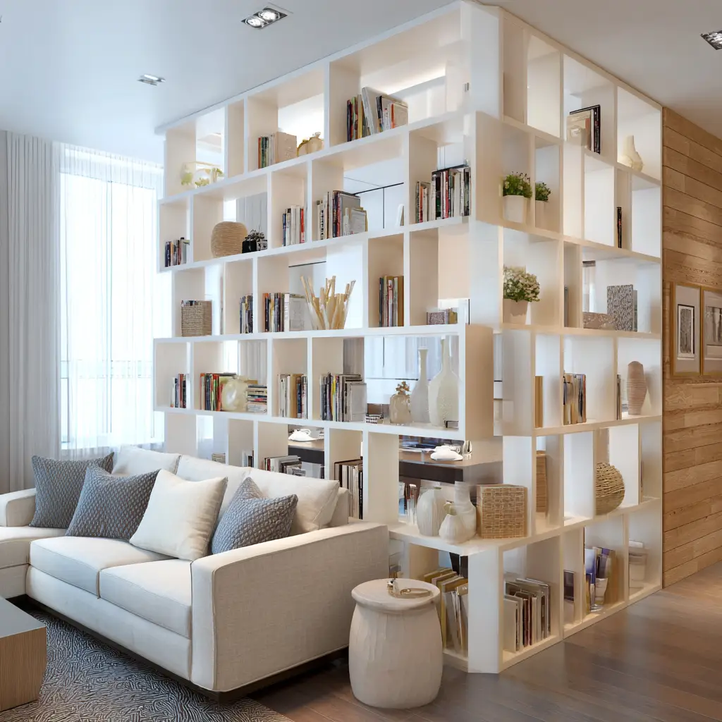 Open Shelf Divider