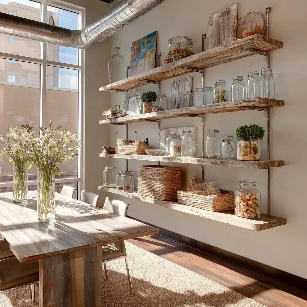 Open Shelving Displays