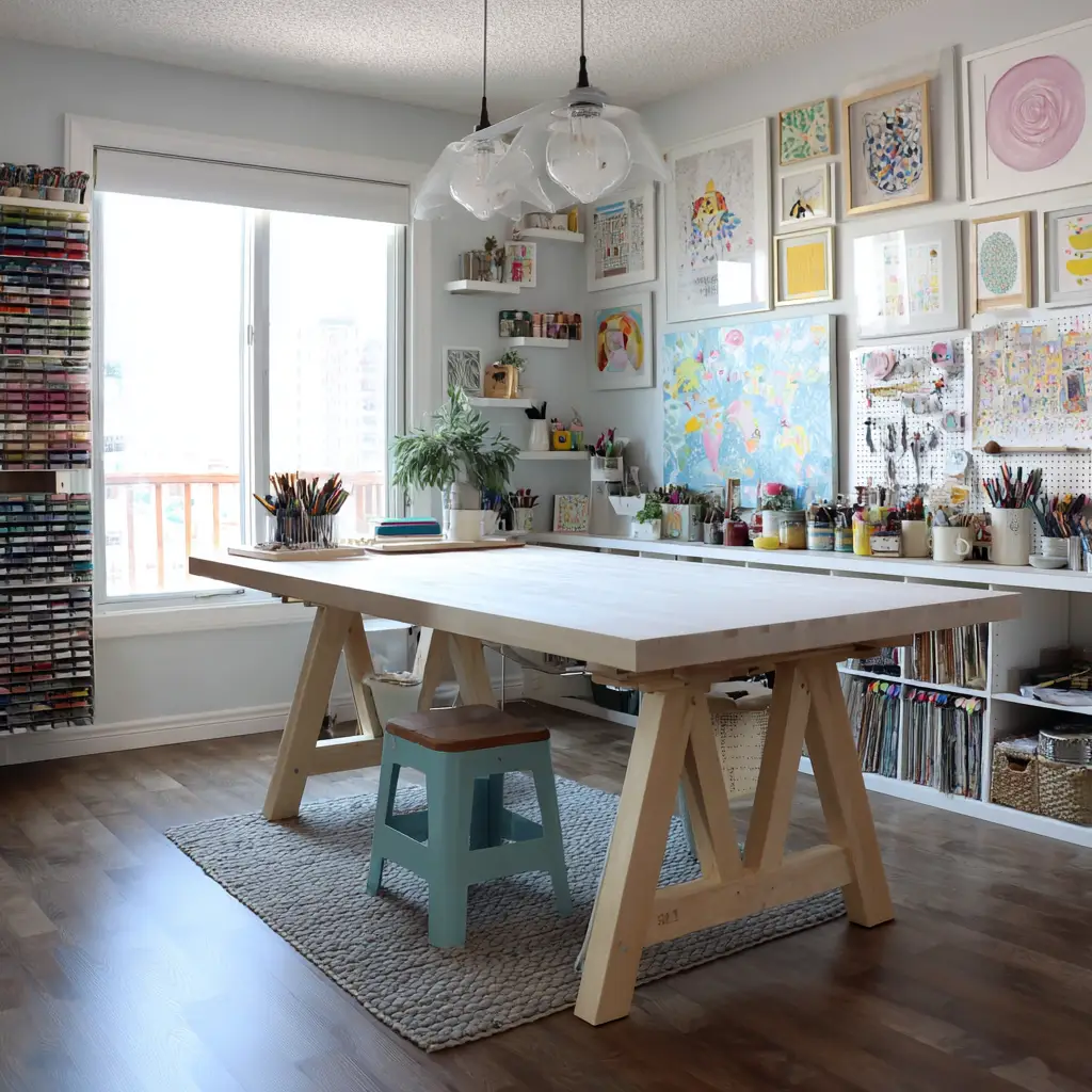 Oversized Work Table