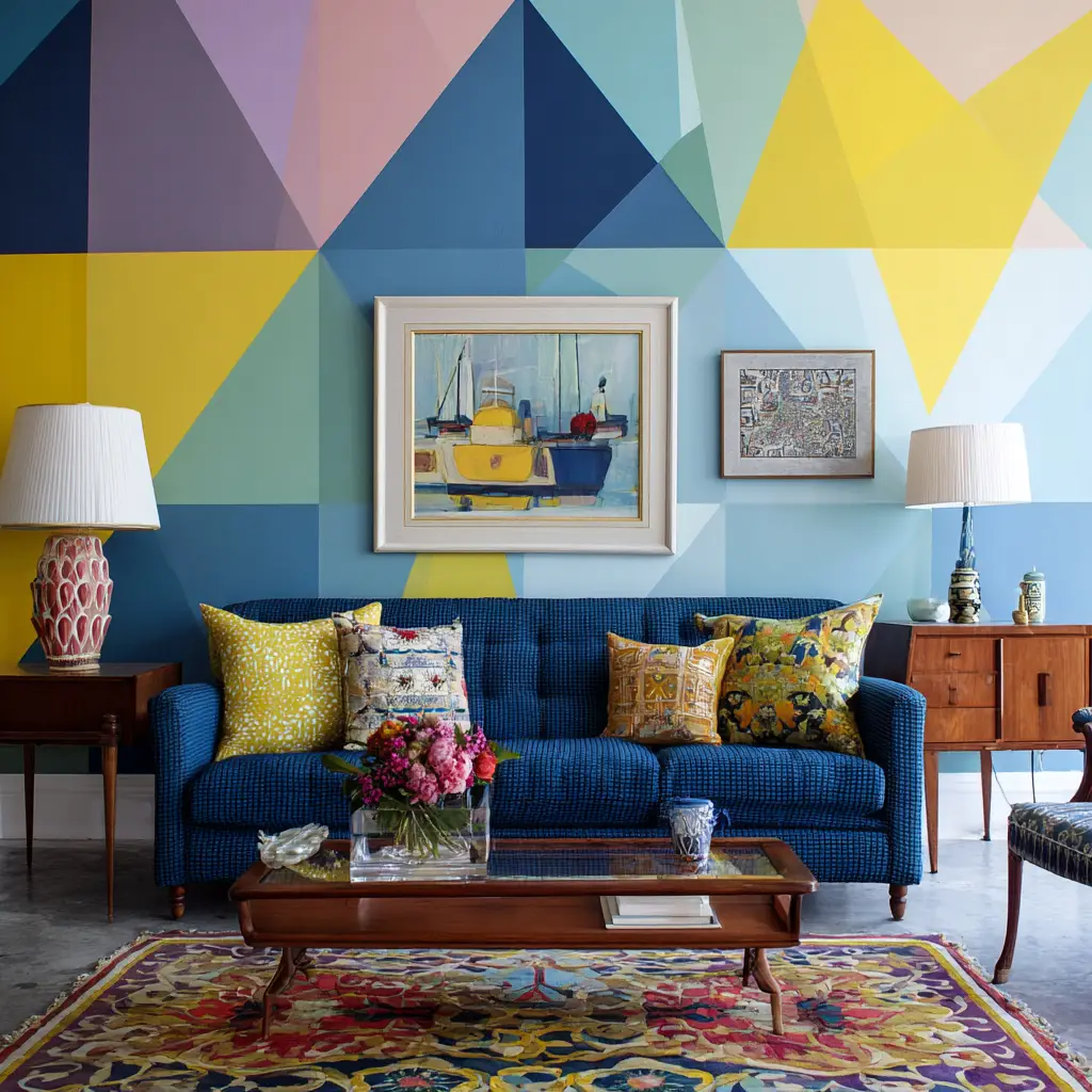 Painted Geometric Patterns