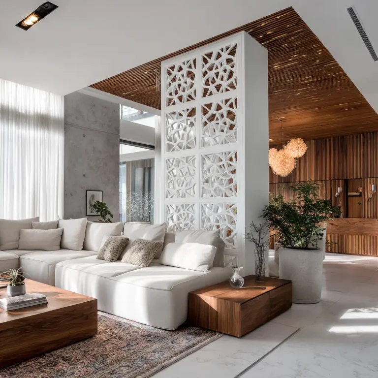 19 Living Room Partition Designs Modern