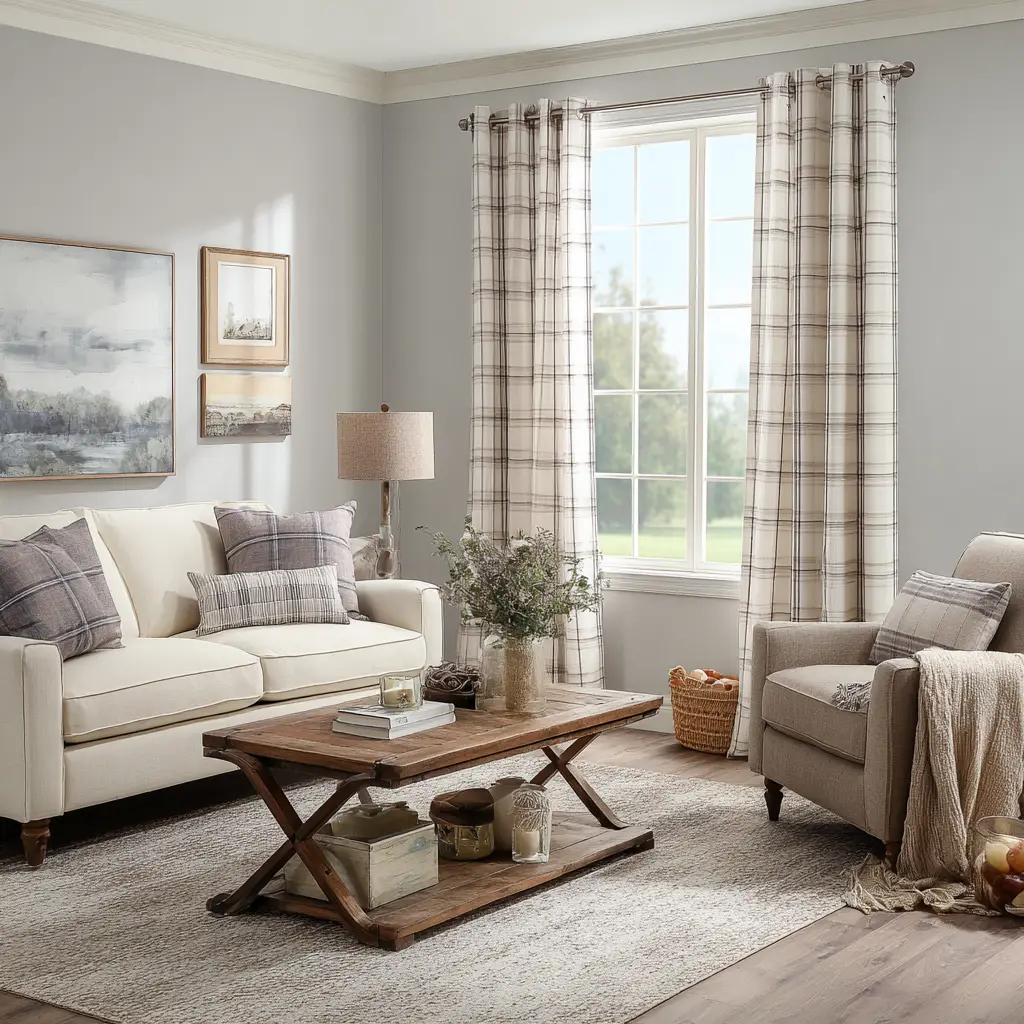 Plaid Curtains
