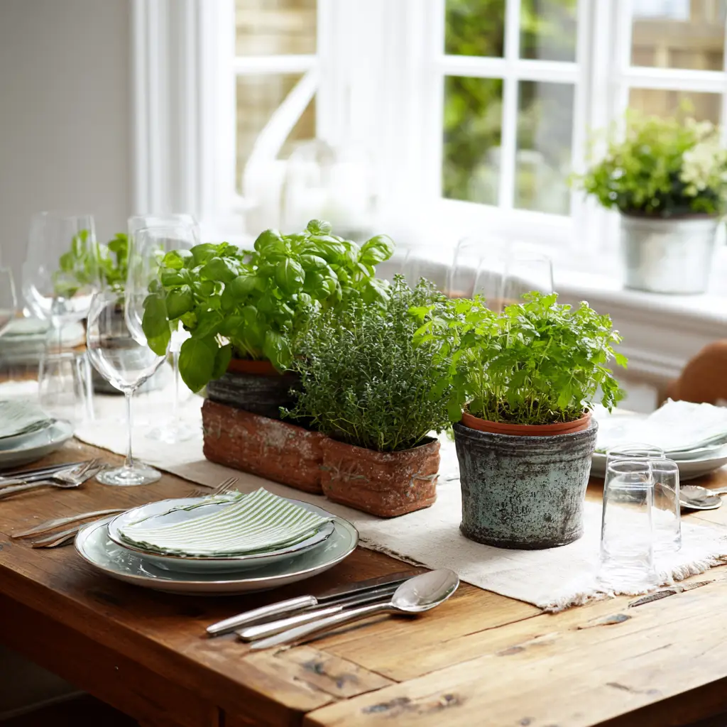 Potted Herbs