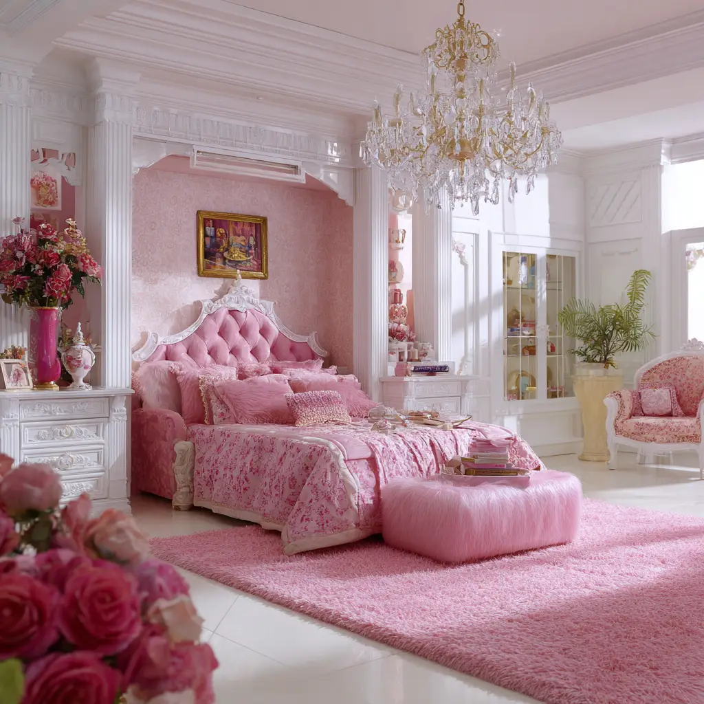 Princess Barbie Bedroom