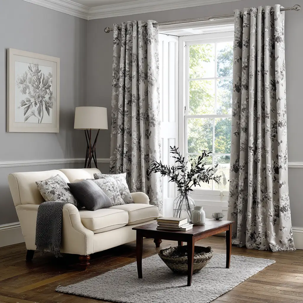 Printed Cotton Curtains