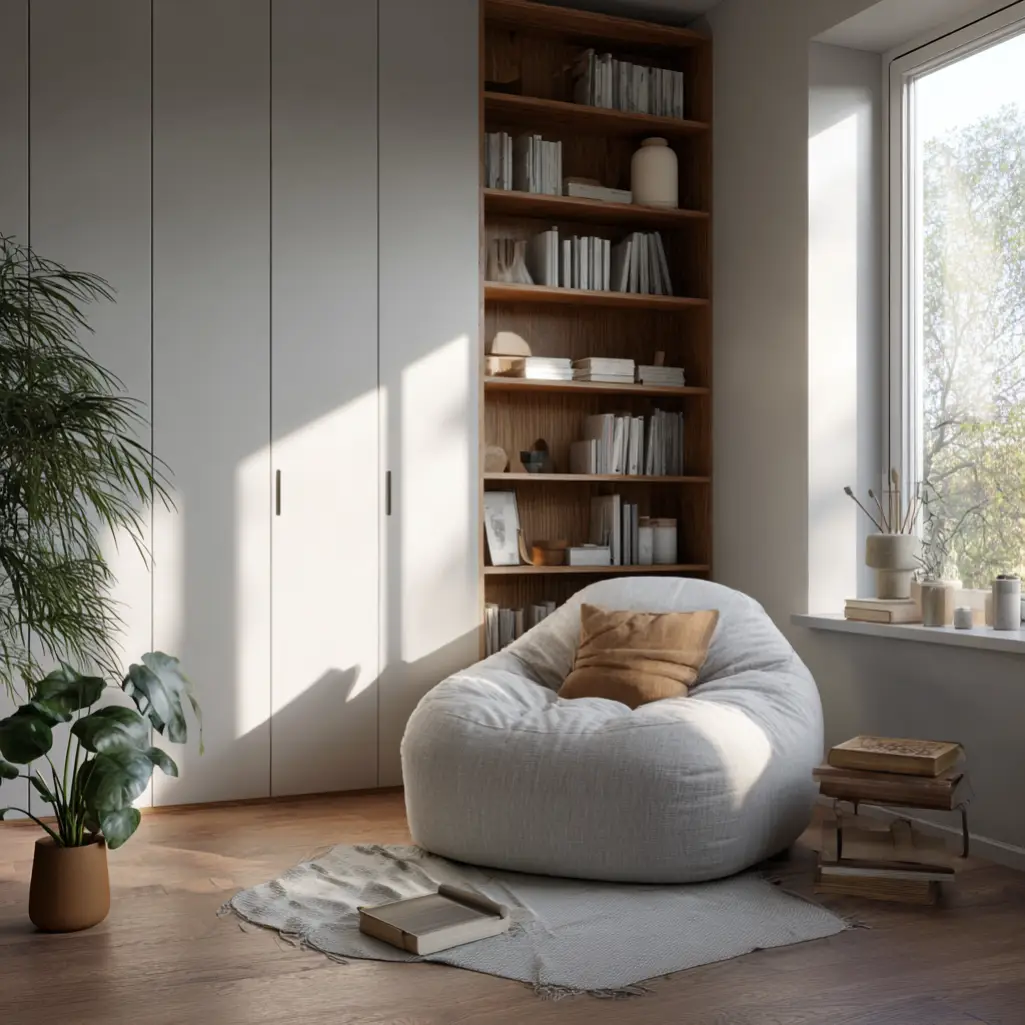 Quiet reading corner
