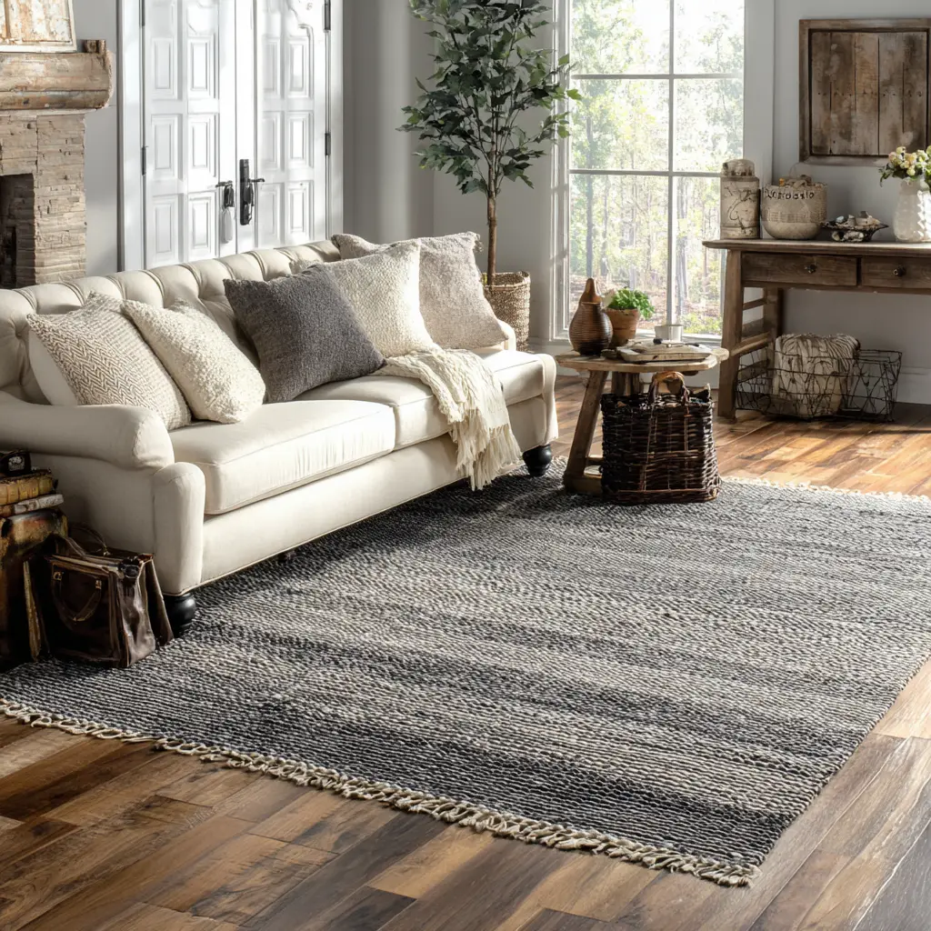 Reclaimed Cotton Rug