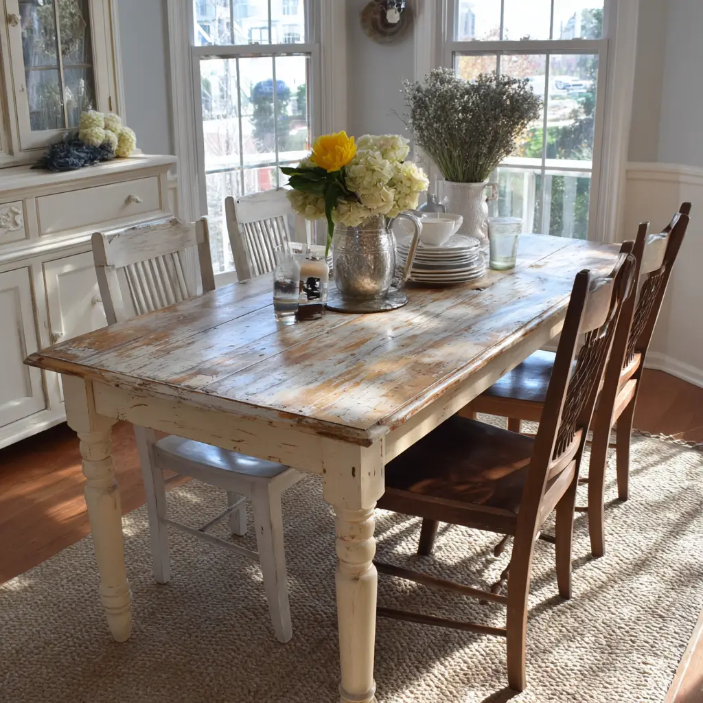 Repurposed Dining Table