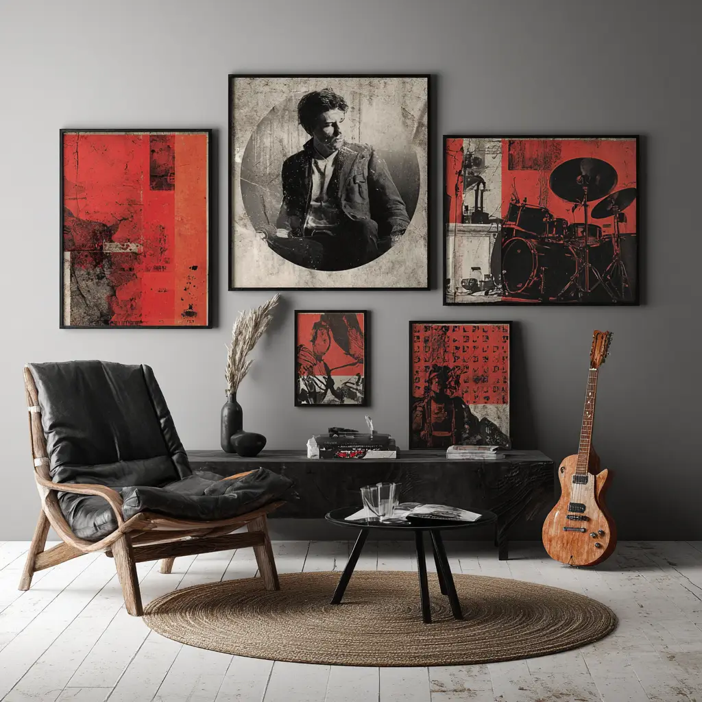 Retro Concert Posters