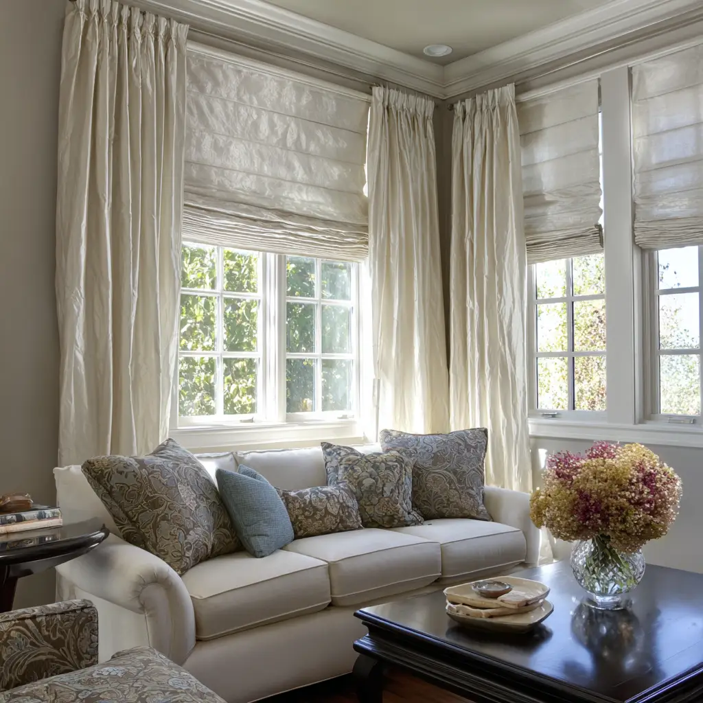 Roman Shade Curtains