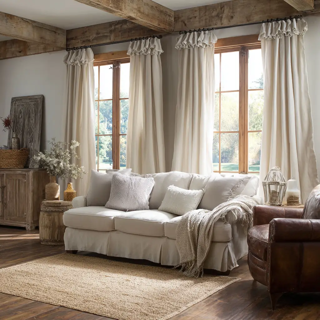 Ruffled Curtains