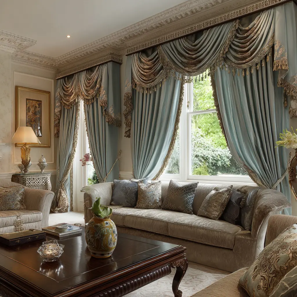 Silk Blend Curtains