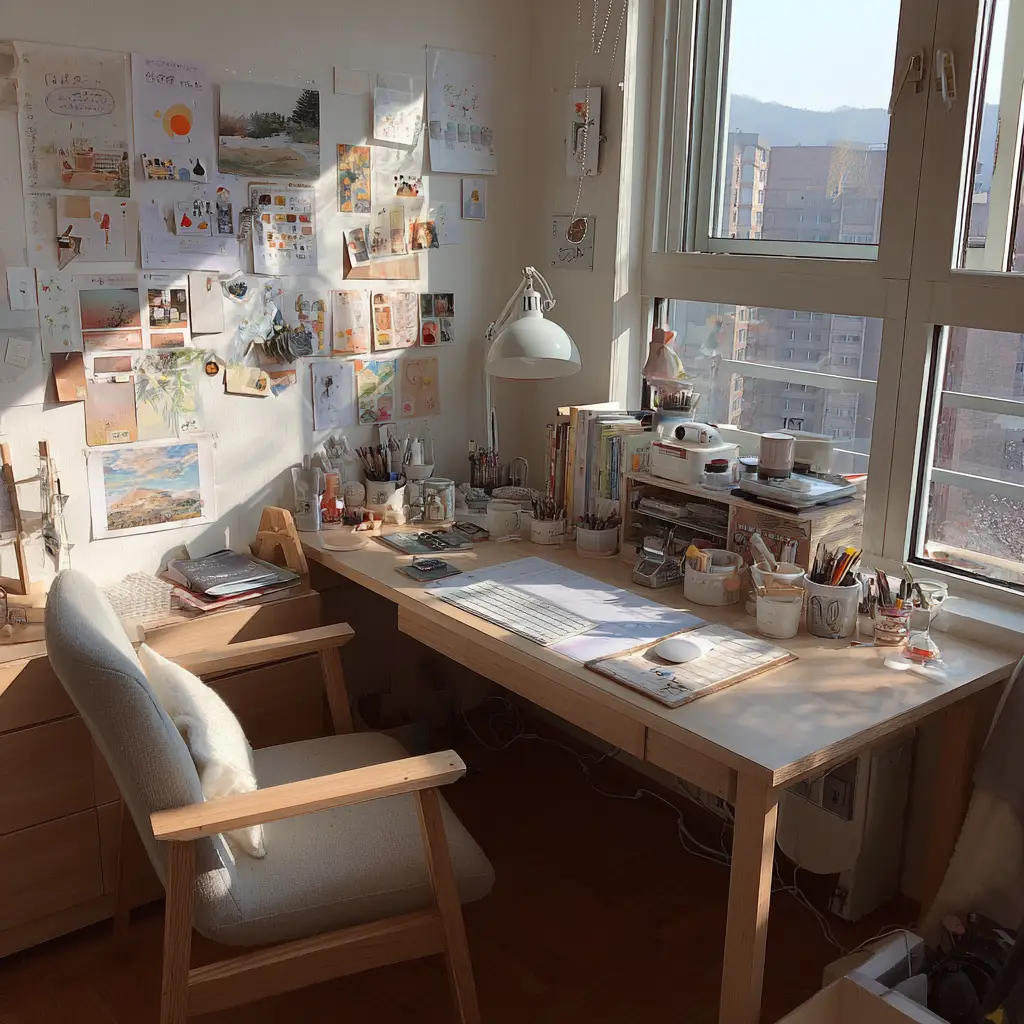 Simple Desk Setup