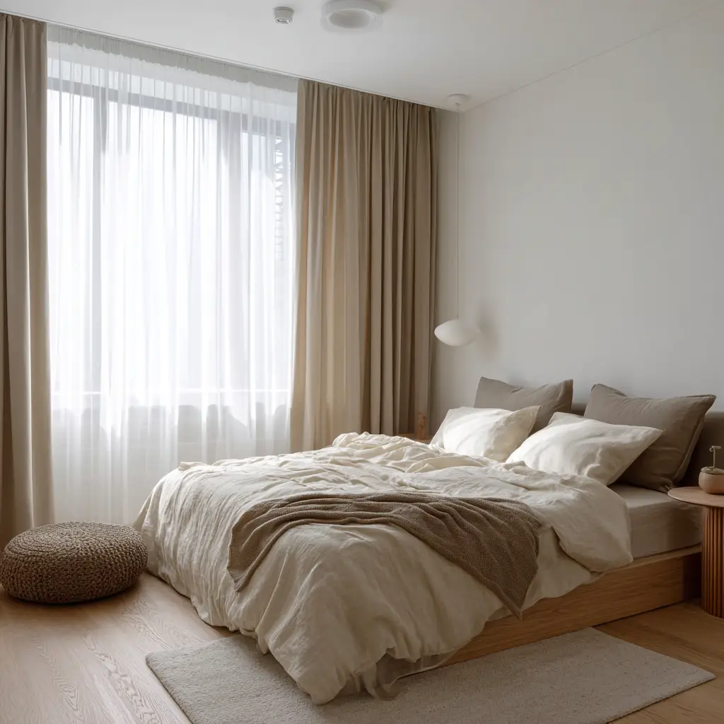Soft Curtains or Sheer Drapes