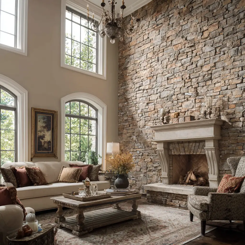 Stone or Brick Veneer