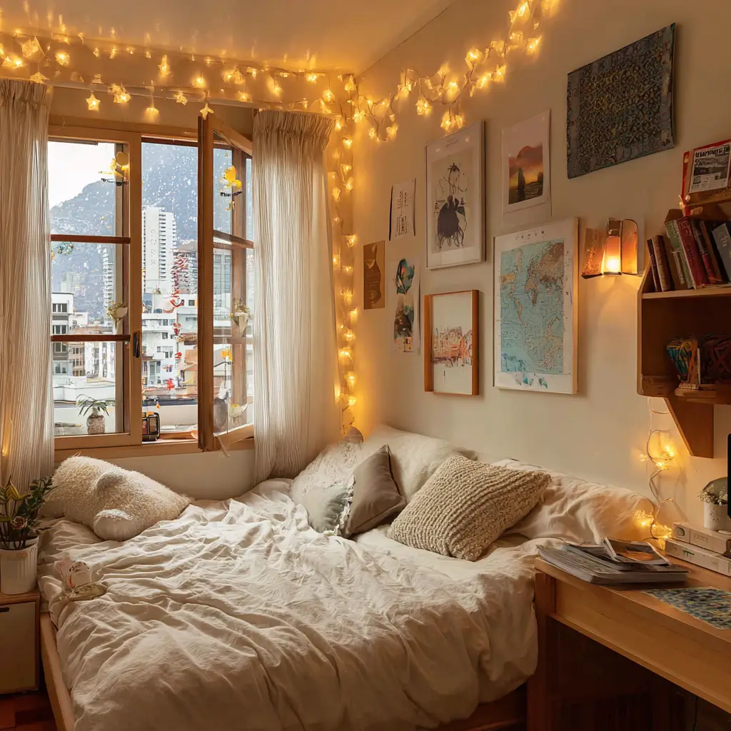 String Lights for Warmth