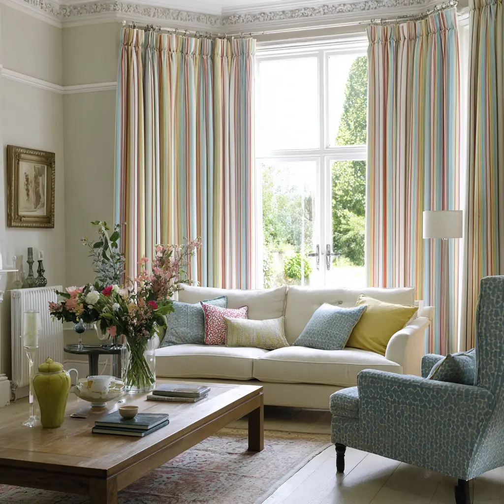 Striped Curtains
