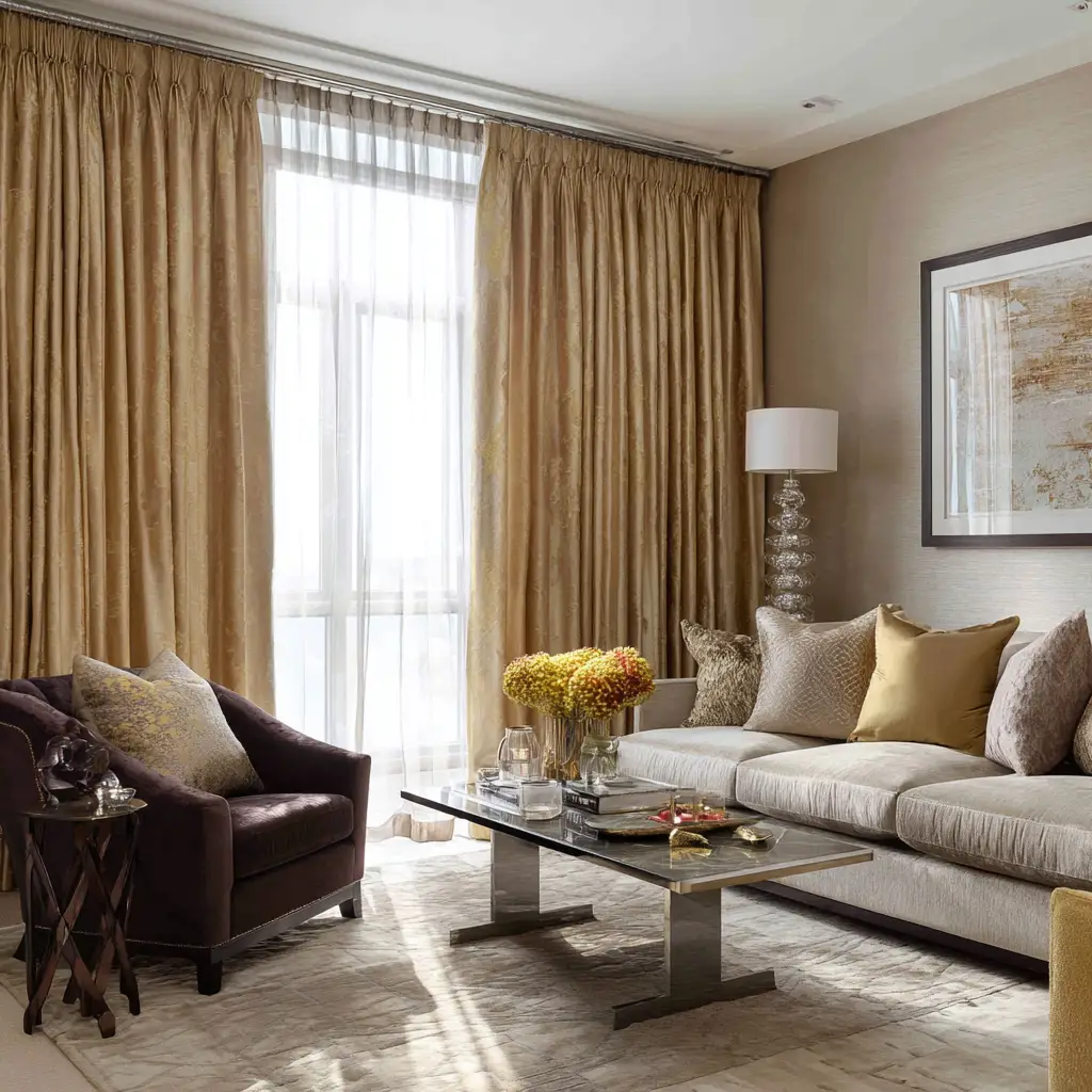 Suede Curtains
