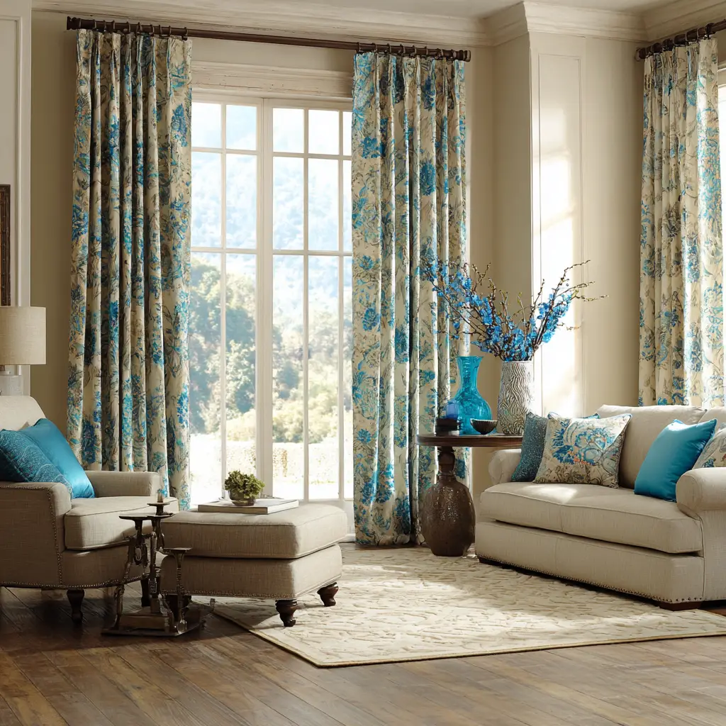 Tab top curtains