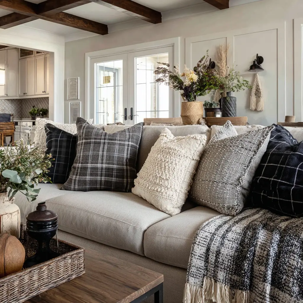 Textured Throw Pillows