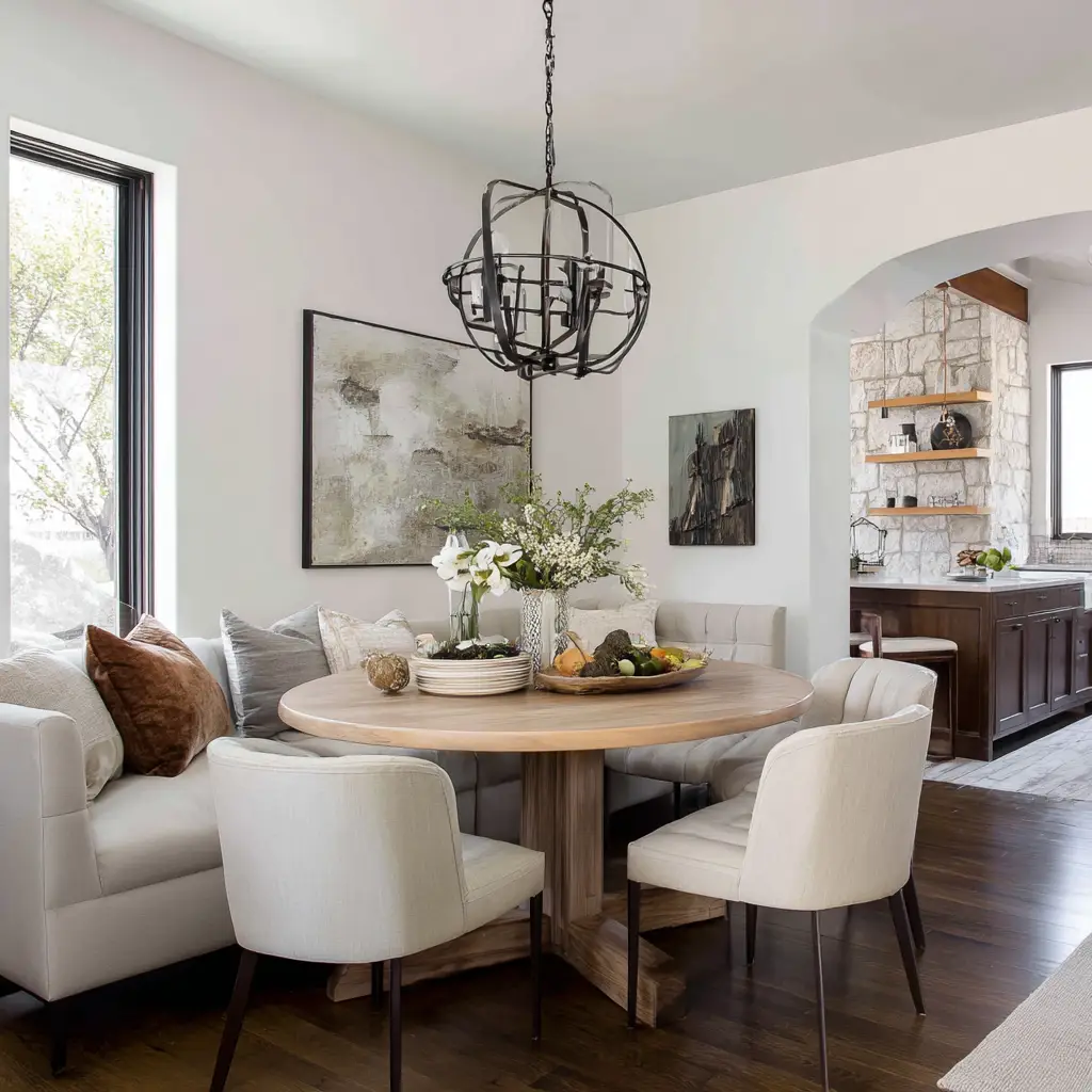 Try a Round Dining Table