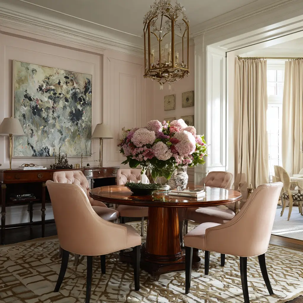 Try a Round Table for Smaller Spaces
