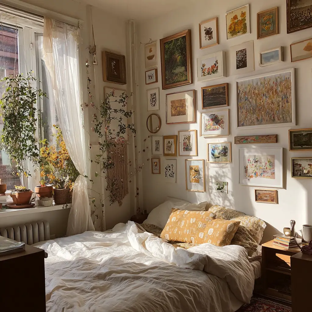Try wall art or a gallery wall