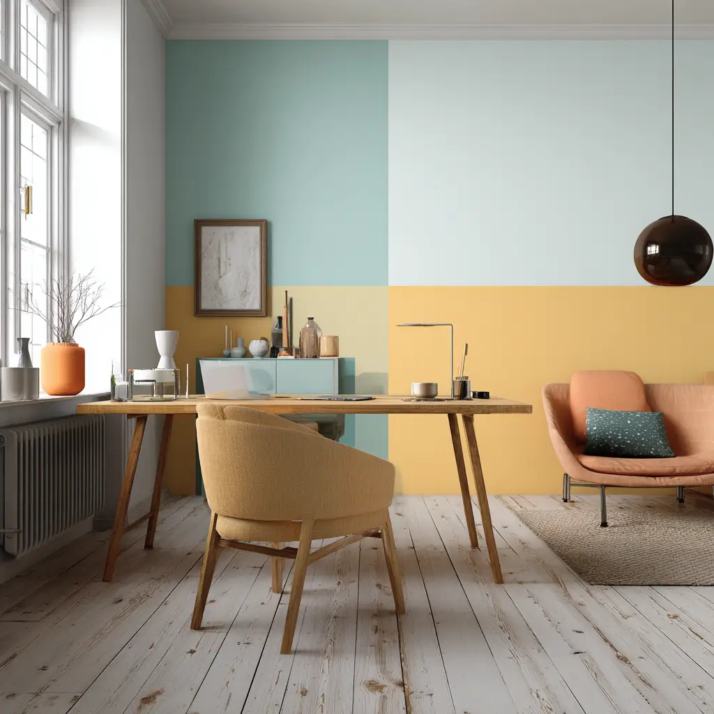 Two-Tone Wall Paint