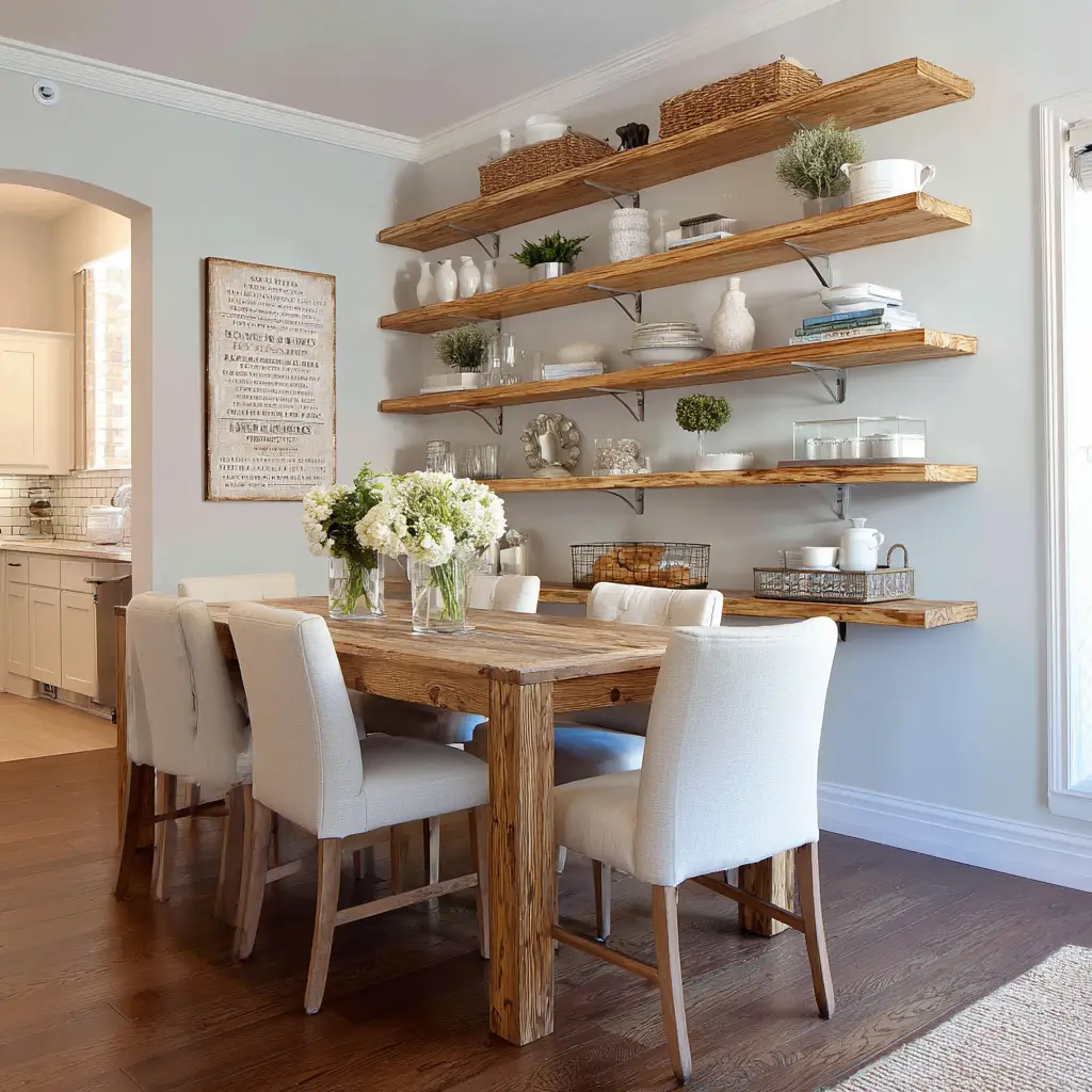 Use Open Shelving
