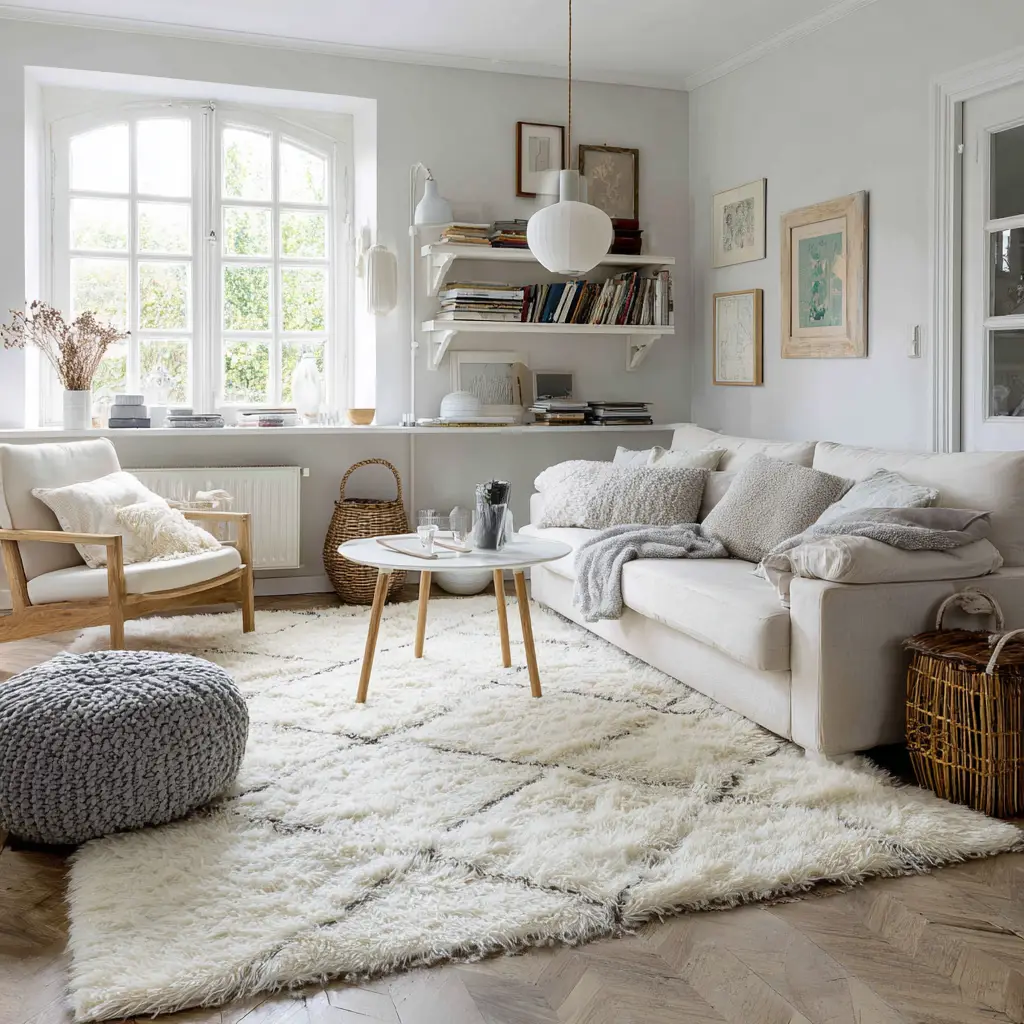 Use Rugs to Define Spaces