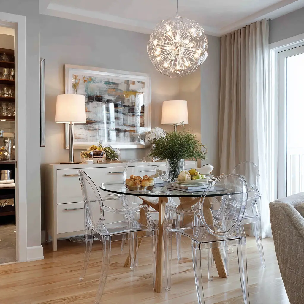 Use Transparent Furniture