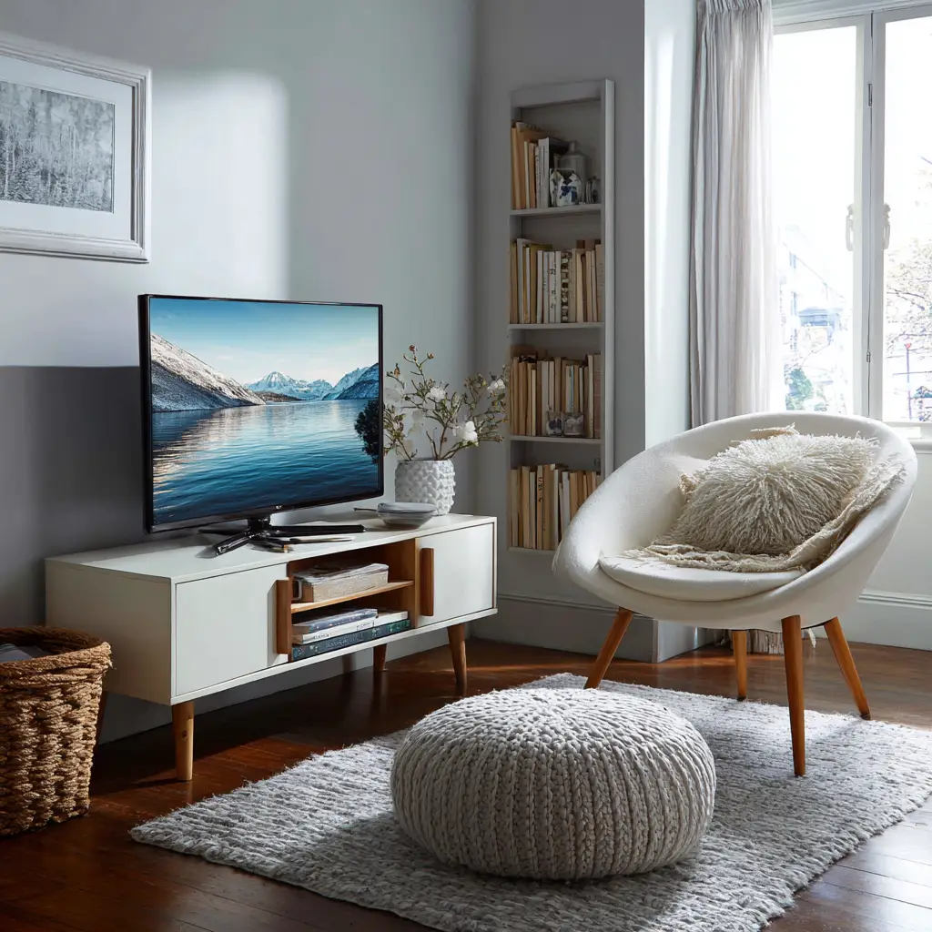 Use a compact media console