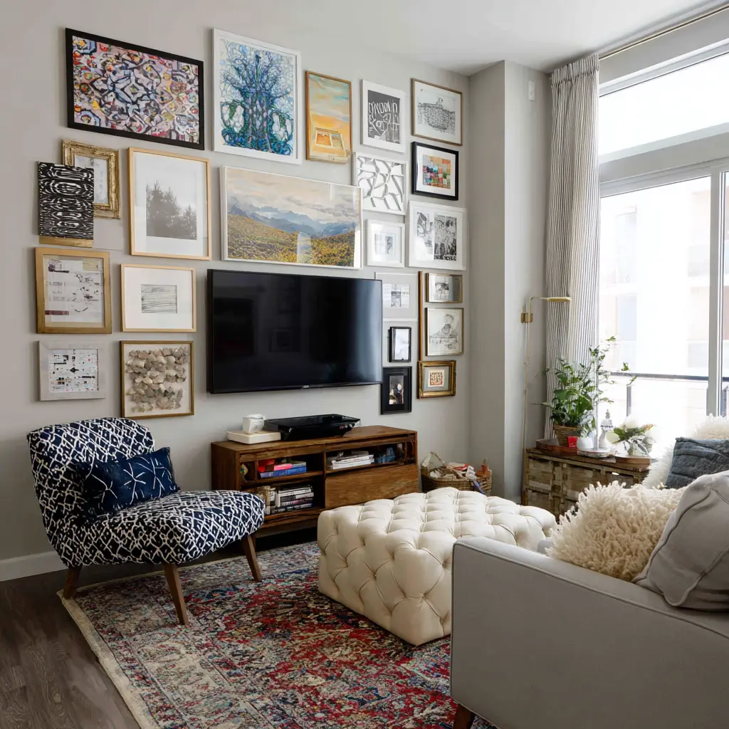 Use a gallery wall