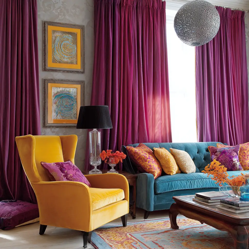 Velvet Curtains