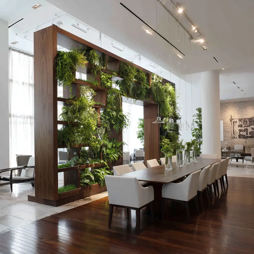 Vertical Garden Partition