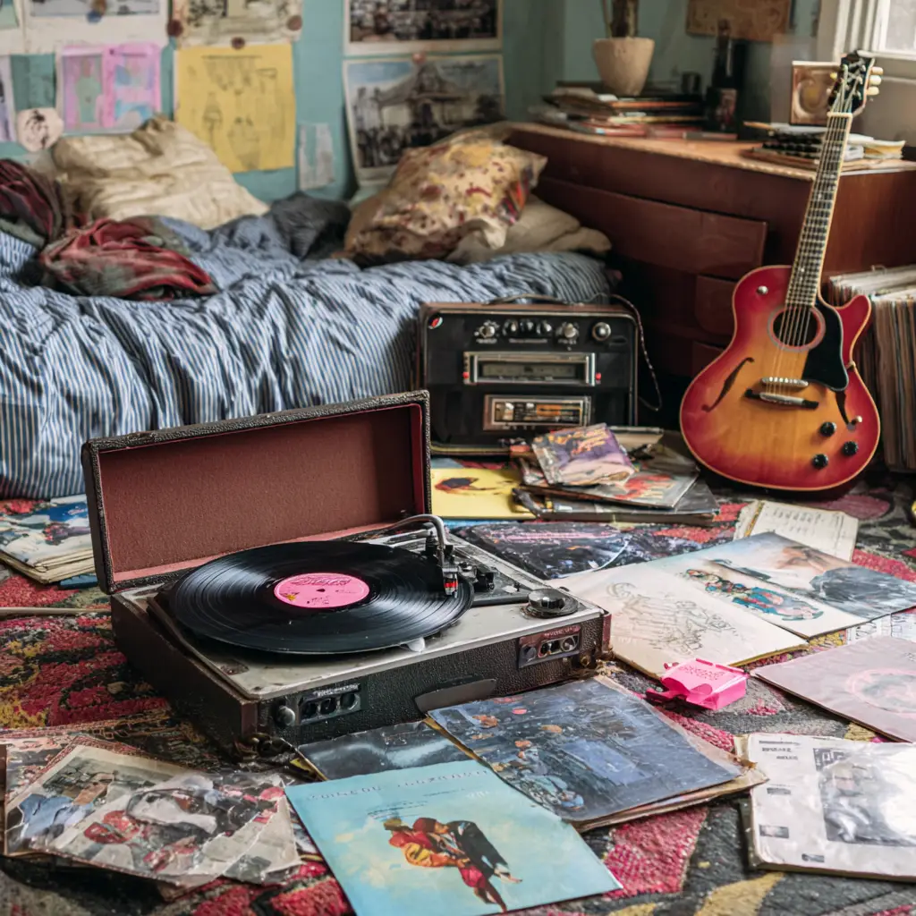 Vinyl Records and a Player (Even If You Don’t Use It)