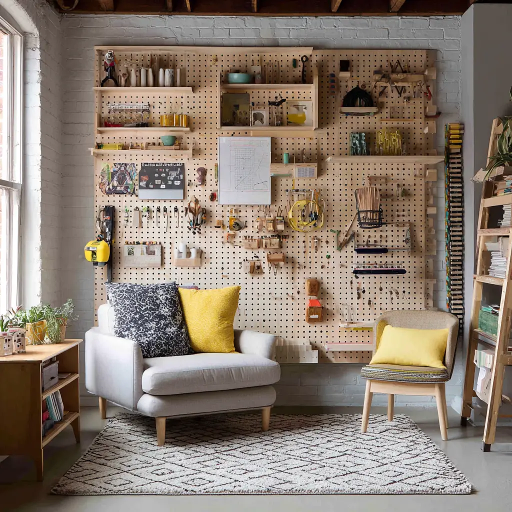 Wall-to-Wall Pegboards